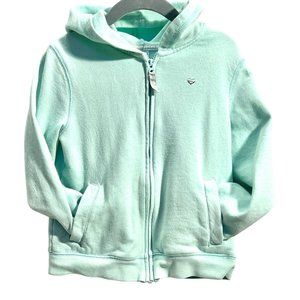 Carter’s Girl’s Teal Zip Up Hoodie 5T *Play Condition*